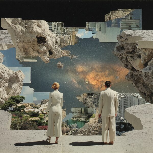 Curated MJ ref - analog collage